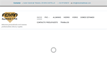 Tablet Screenshot of industriasfeivan.com